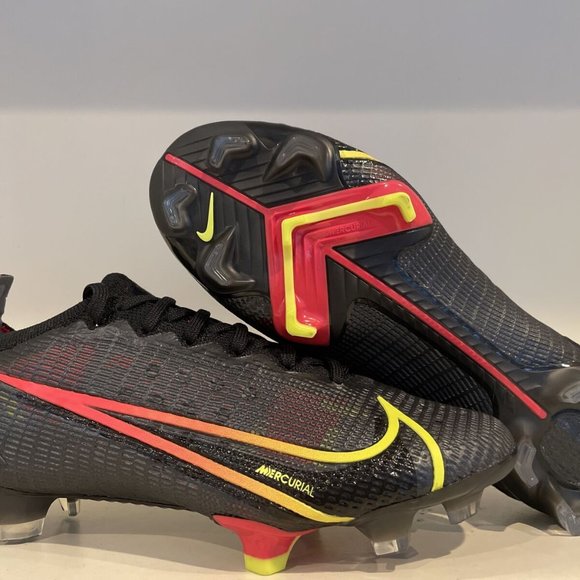 New Nike Vapor 14 Elite FG Black Soccer Cleat Men's Size 4/ Wmns 5.5 CQ7… - Picture 5 of 7